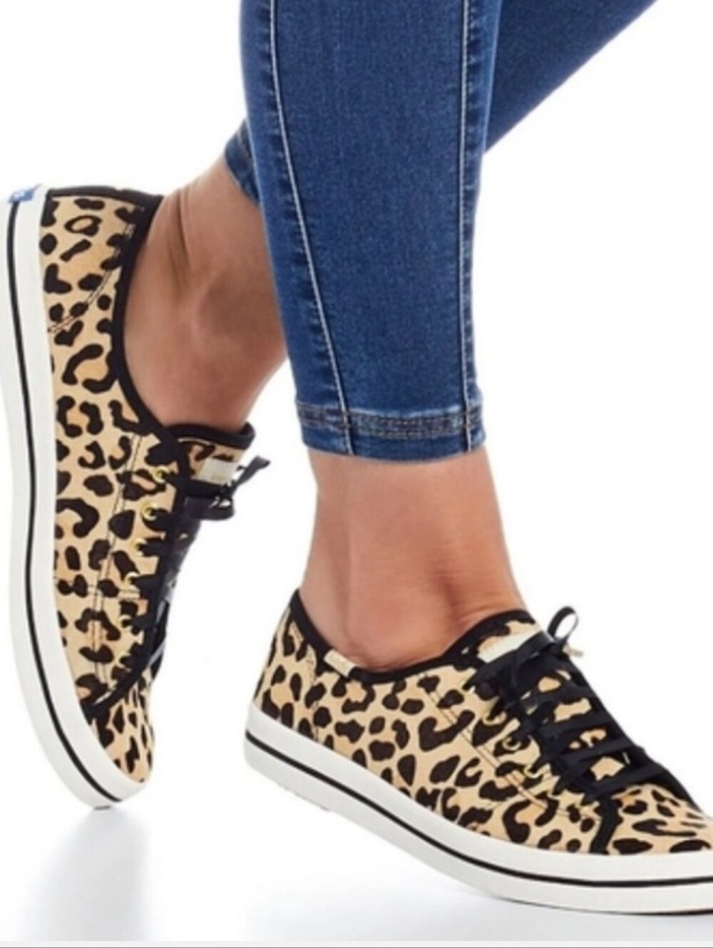 Keds For Kate Spade Triple Kick Leopard Corduroy Size 8 NIB